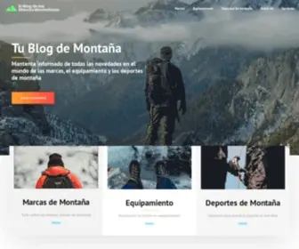 Blogbrandsmountain.com(Blog montaña) Screenshot