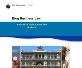 Blogbusinesslaw.com(Blog Business Law) Screenshot