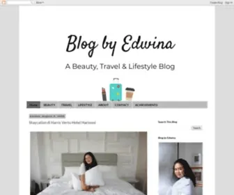 Blogbyedwina.com(Blog by Edwina) Screenshot