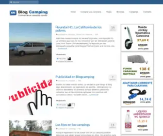 Blogcamping.com(Blog Camping. Crónicas de un campista novato) Screenshot