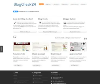 Blogcheck24.de(Wordpress Blog) Screenshot