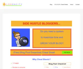 Blogdacity.com(Content and SEO Strategy for Real Results) Screenshot