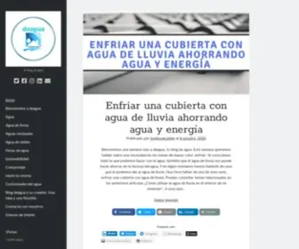 Blogdeagua.es(Tu blog de agua) Screenshot