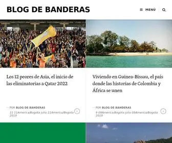 Blogdebanderas.com(Blog de Banderas) Screenshot