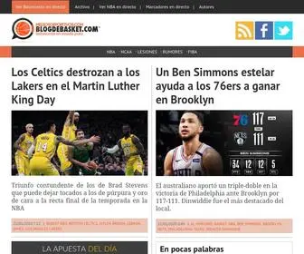 Blogdebasket.com(Blog de Basket) Screenshot