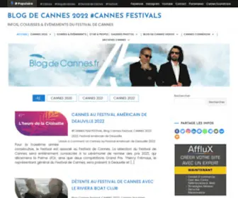 Blogdecannes.fr(Blog de Cannes) Screenshot