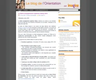 Blogdelorientation.com(Blog de l'orientation) Screenshot