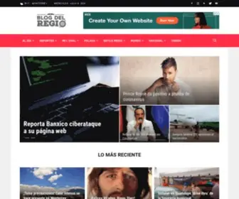 Blogdelregio.com(Blog del Regio) Screenshot