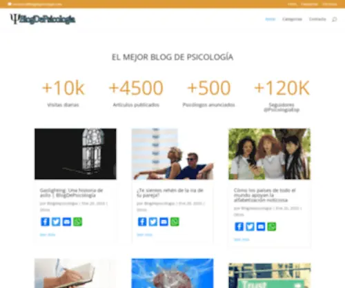 Blogdepsicologia.com(Blog) Screenshot