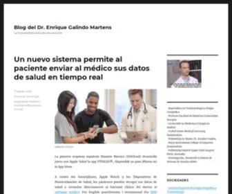 Blogdetrauma.com(Enrique Galindo Martens) Screenshot