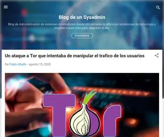 Blogdeunsysadmin.com(Blog de un Sysadmin) Screenshot