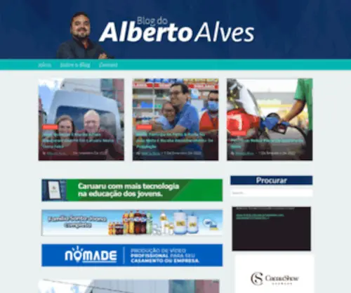 Blogdoalbertoalves.com.br(Blog do Alberto Alves) Screenshot