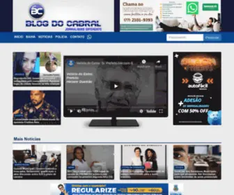 Blogdocabral.com.br(Blog do Cabral) Screenshot