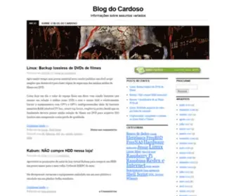 Blogdocardoso.com(Blog do Cardoso) Screenshot
