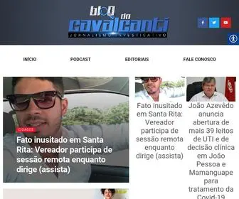 Blogdocavalcanti.com.br(Blog do Cavalcanti) Screenshot