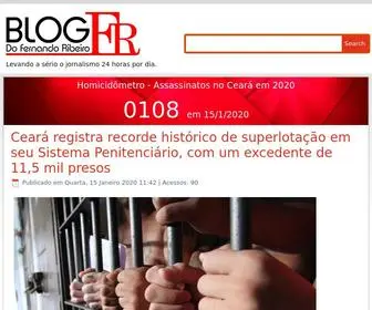Blogdofernandoribeiro.com.br(Blog do Jornalista Fernando Ribeiro) Screenshot