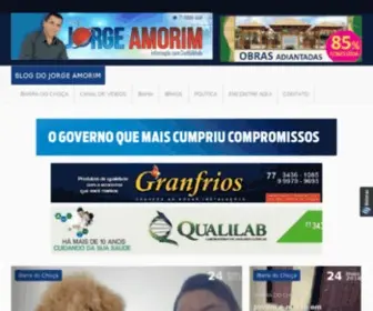 Blogdojorgeamorim.com.br(Barra do Choça) Screenshot