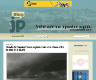 Blogdojp.com.br(Blog do JP :: A informação com objetividade e opinião) Screenshot
