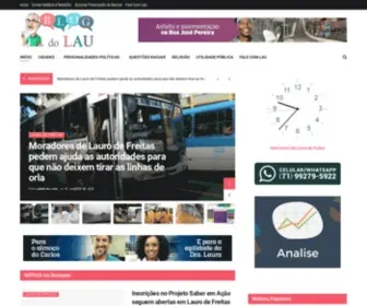 Blogdolau.com.br(Blogdolau) Screenshot