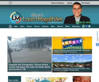Blogdolouromagalhaes.com.br(BLOG DO LOURO MAGALHAES) Screenshot