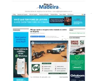 Blogdomadeira.com.br(Blog do Madeira) Screenshot