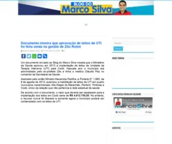 Blogdomarcosilva.com.br(Marco Silva Notícias) Screenshot