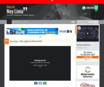Blogdoneylima.com.br(Blog do Ney Lima) Screenshot