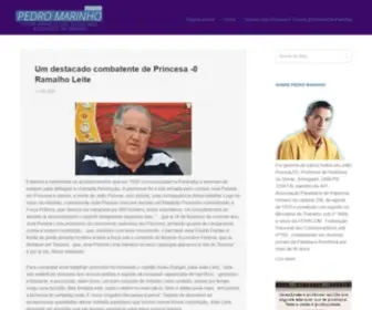 Blogdopedromarinho.com(Blog do Pedro Marinho) Screenshot