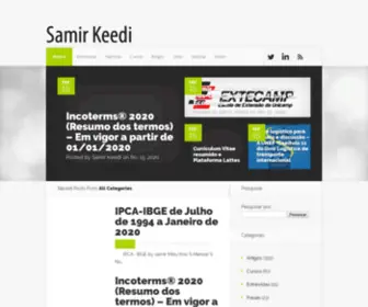 Blogdosamirkeedi.com.br(Samir Keedi) Screenshot