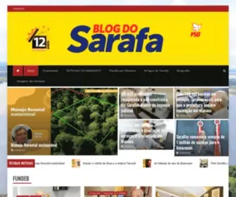 Blogdosarafa.com.br(Blog do Sarafa) Screenshot