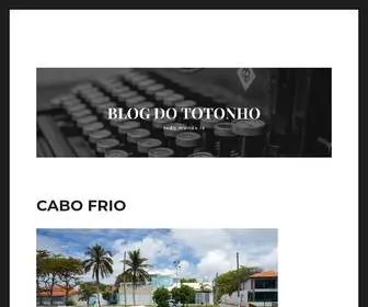 Blogdototonho.com.br(Blog do Totonho) Screenshot