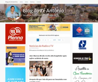 Blogdozeantonio.com.br(José antonio) Screenshot