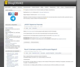 Blogdrake.net(Comunidad y Foro Oficiales de los Usuarios Hispanohablantes de OpenMandriva y Mageia Linux) Screenshot