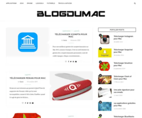 Blogdumac.com(Blog Mac iPad Apple iPhone 5 iPod Touch) Screenshot