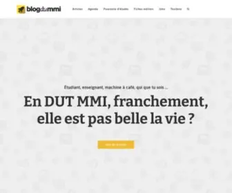 Blogdummi.fr(Blog du MMI) Screenshot