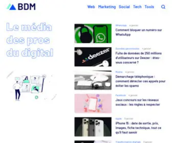 Blogdumoderateur.com(BDM) Screenshot