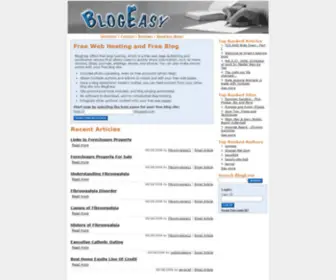 Blogeasy.com(Free Web Hosting For Your Free Blog. BlogEasy) Screenshot