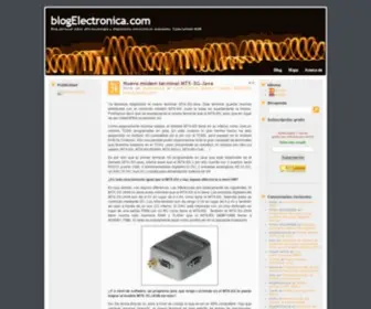 Blogelectronica.com(Electrónica) Screenshot