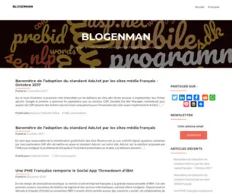 Blogenman.com(BLOGENMAN) Screenshot