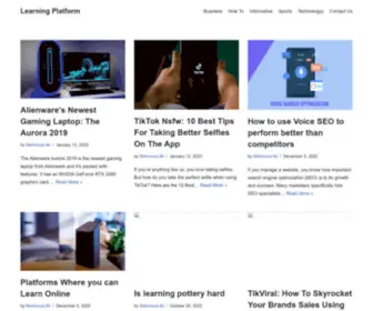 Blogers.org(Learning Platform) Screenshot