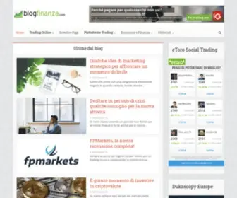 Blogfinanza.com(Economia Fisco) Screenshot
