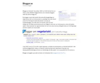 Bloggar.se(Svenska bloggar) Screenshot