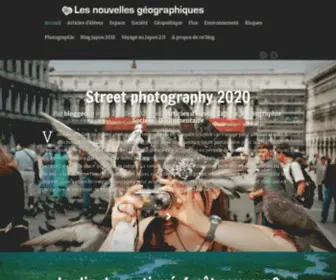 Bloggeo.info(Les nouvelles géographiques) Screenshot