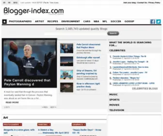 Blogger-Index.com(Blogger-Index Blog Directory) Screenshot