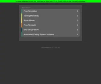Bloggerapps.com(The Leading Blogger Apps Site on the Net) Screenshot