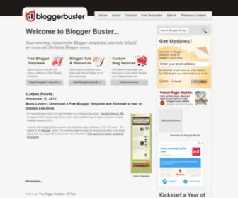 Bloggerbuster.com(Blogger Buster) Screenshot