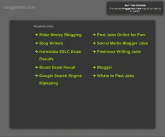 Bloggerdoc.com(Earn Money Online With Amal) Screenshot