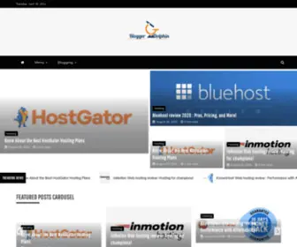 Bloggerdolphin.com(Blogger Dolphin) Screenshot