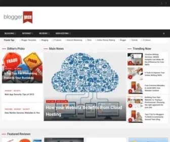 Bloggergeeze.com(Free blogging tips) Screenshot