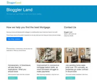 Bloggerland.com(Bloggler Land) Screenshot